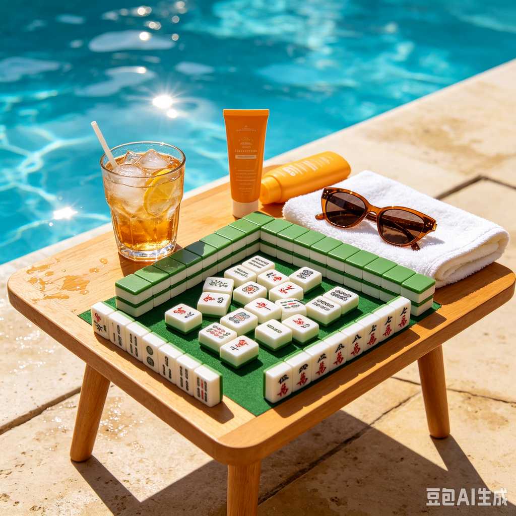 portable luxury mahjong set