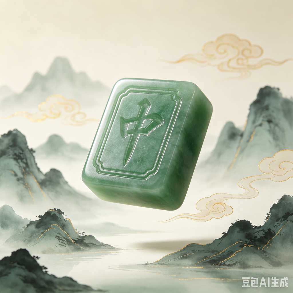solid wood mahjong tiles