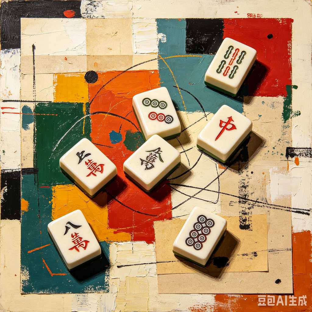 simple style mahjong set