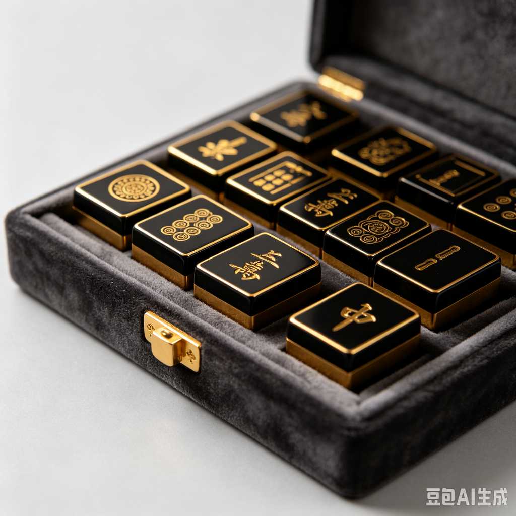 premium mahjong accessory set