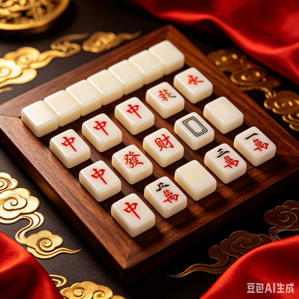 silver trim mahjong tiles