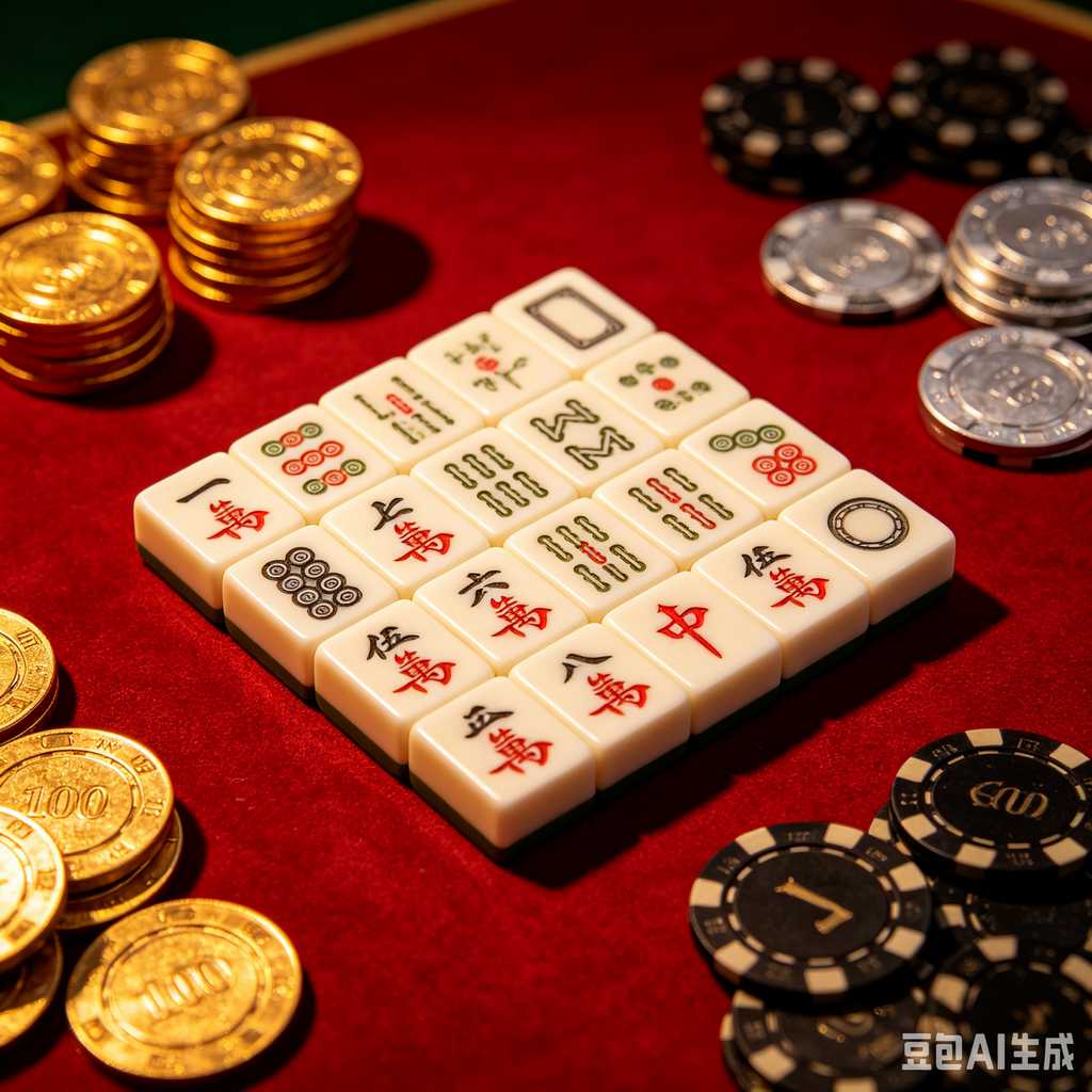 uniform color mahjong set print